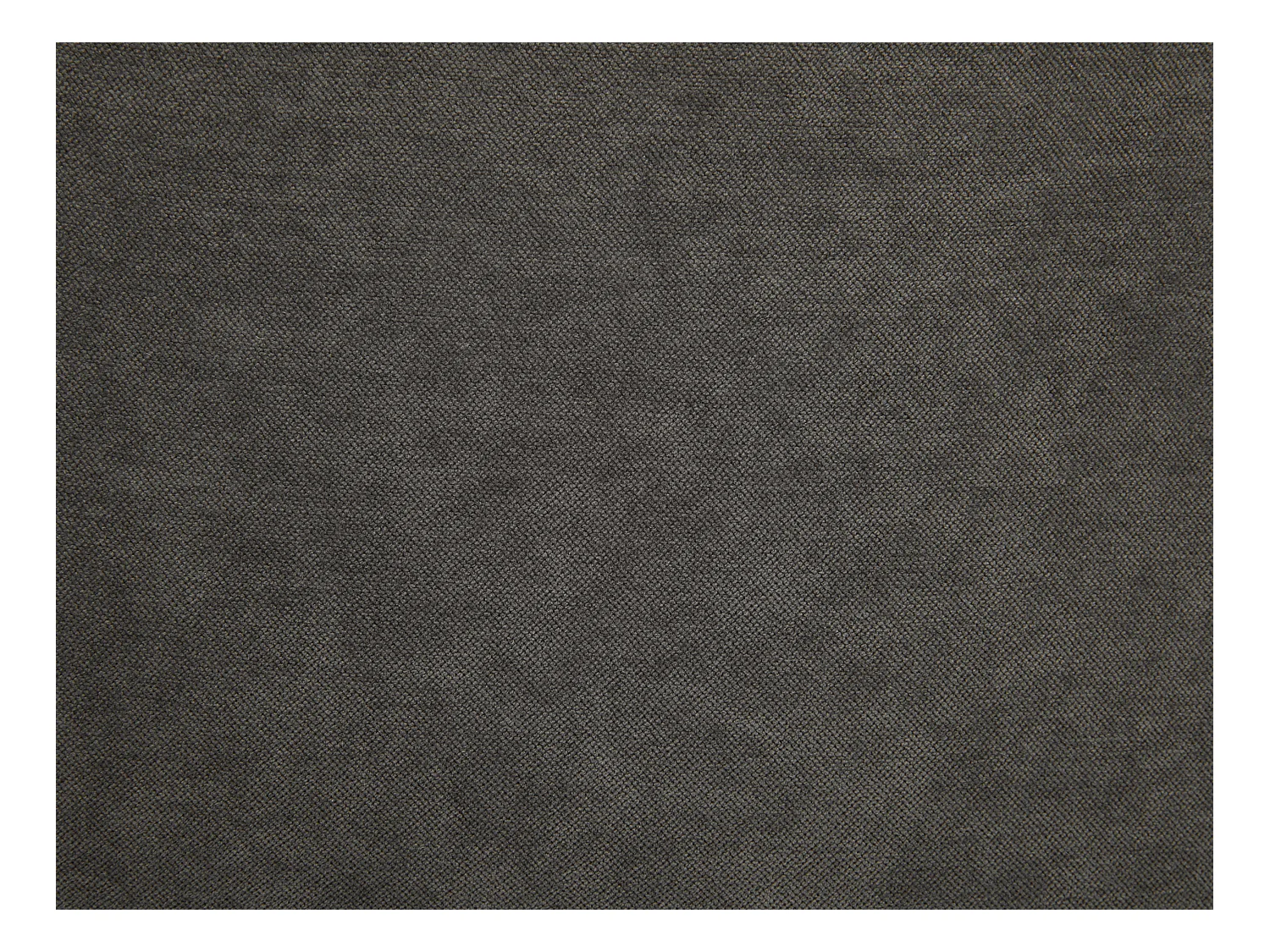 Stuhl mit Armlehnen 2er-Set - Stoff &  schwarzes Metall - Grau - HEKA