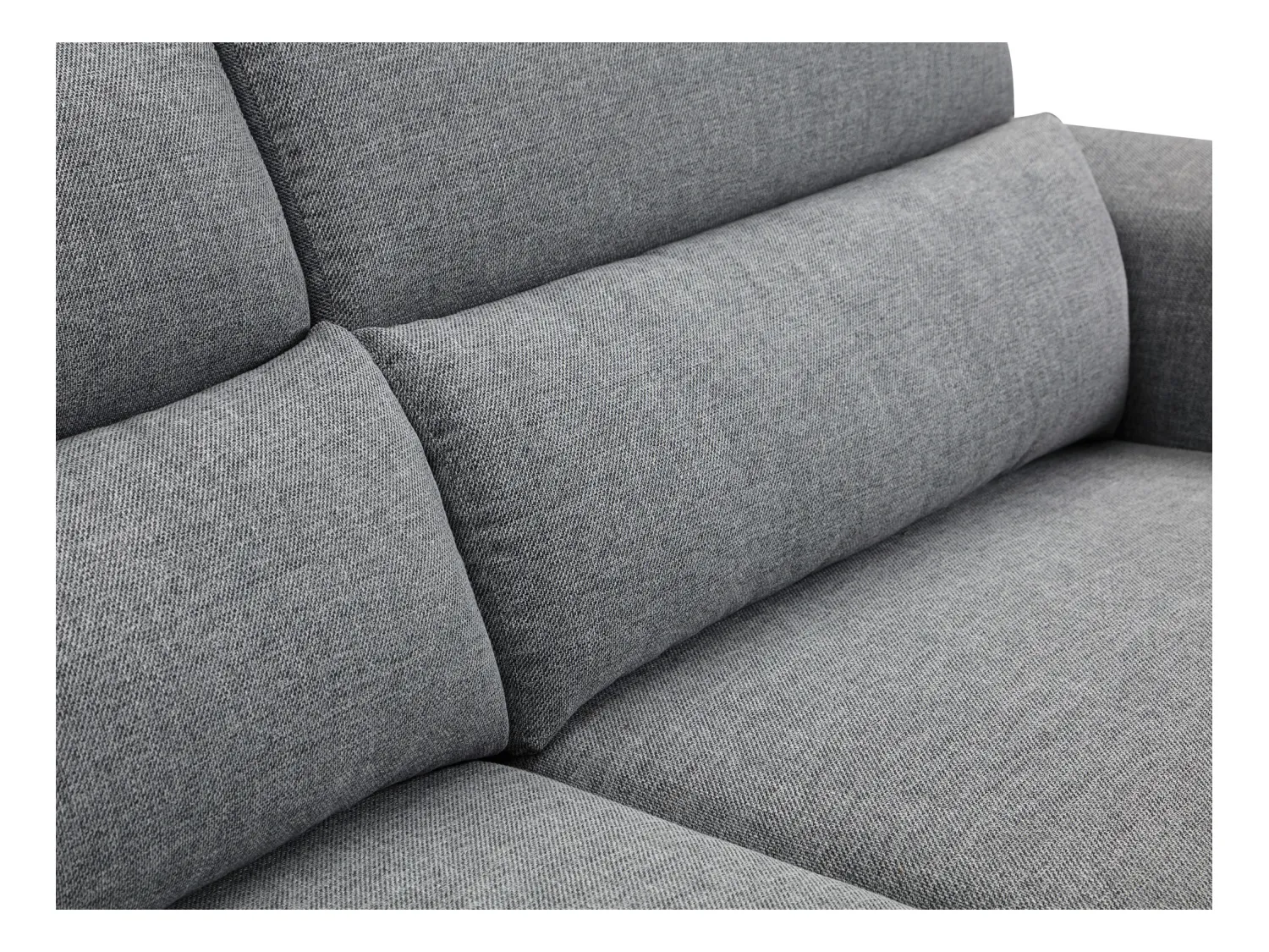 Relaxsofa elektrisch 2-Sitzer - Stoff - Grau - MACARI