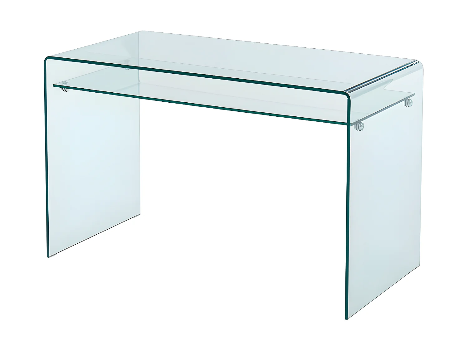 Bureau STILEOS - 1 niche - Verre trempé