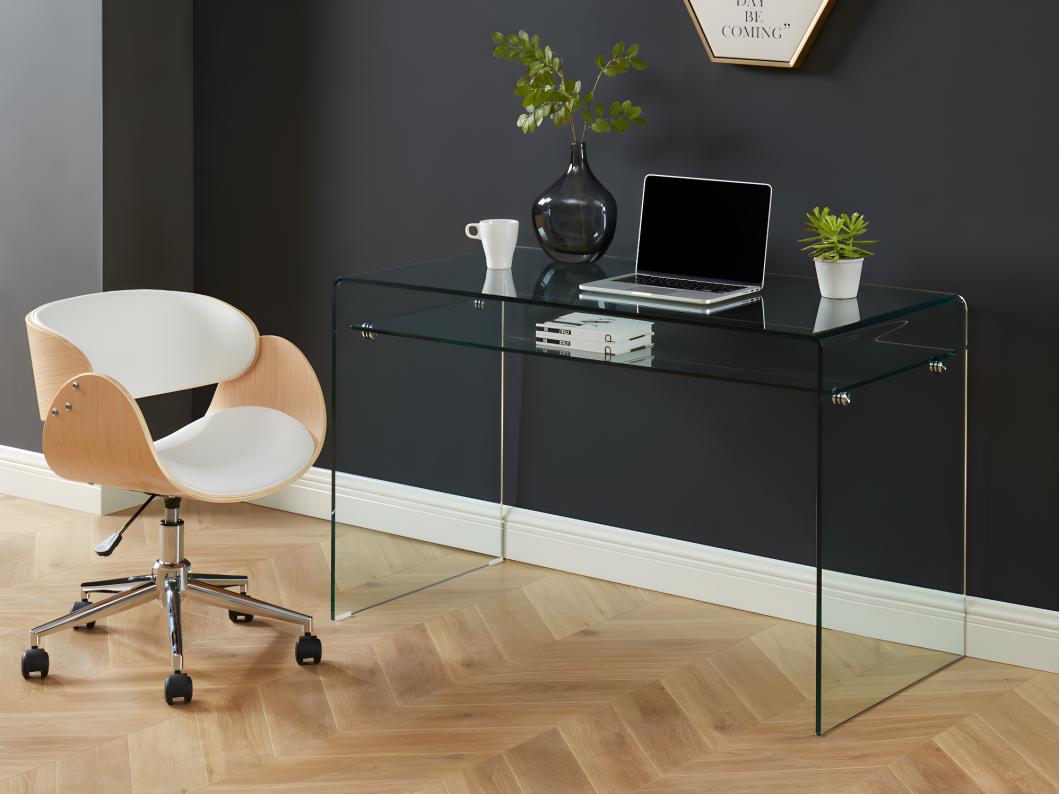 Bureau STILEOS - 1 nis - Gehard glas
