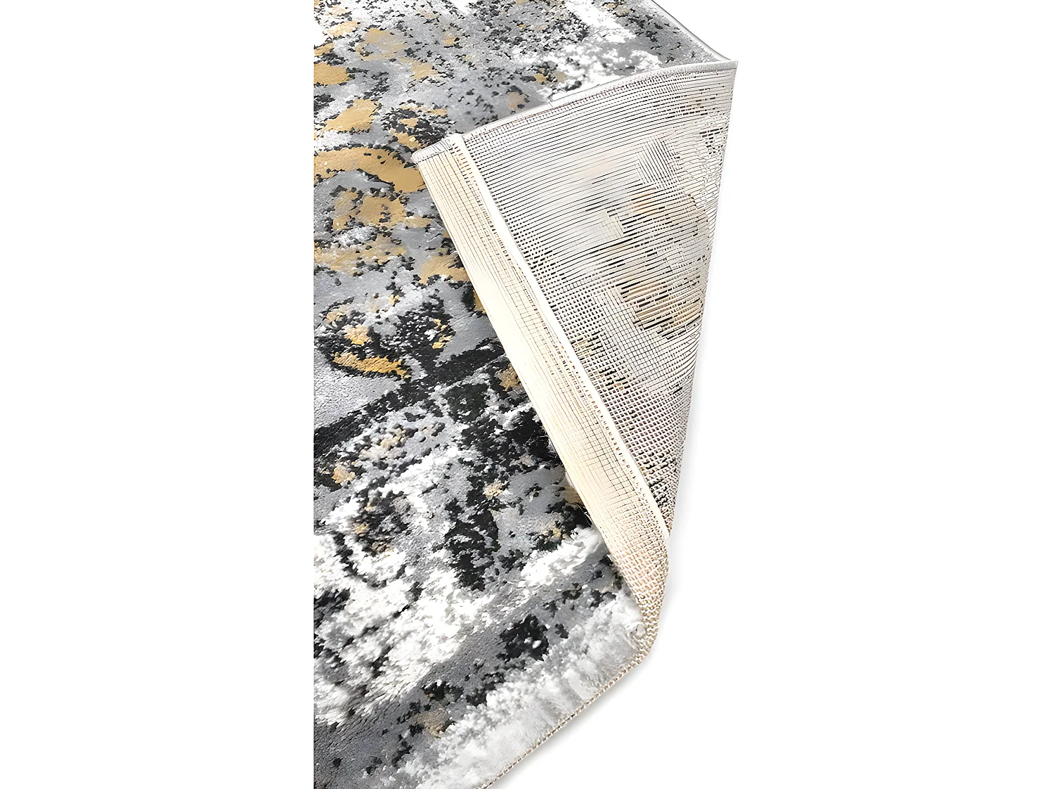 Vintage tapijt Oosterse stijl AGRA - 160x230cm - Beige en geel