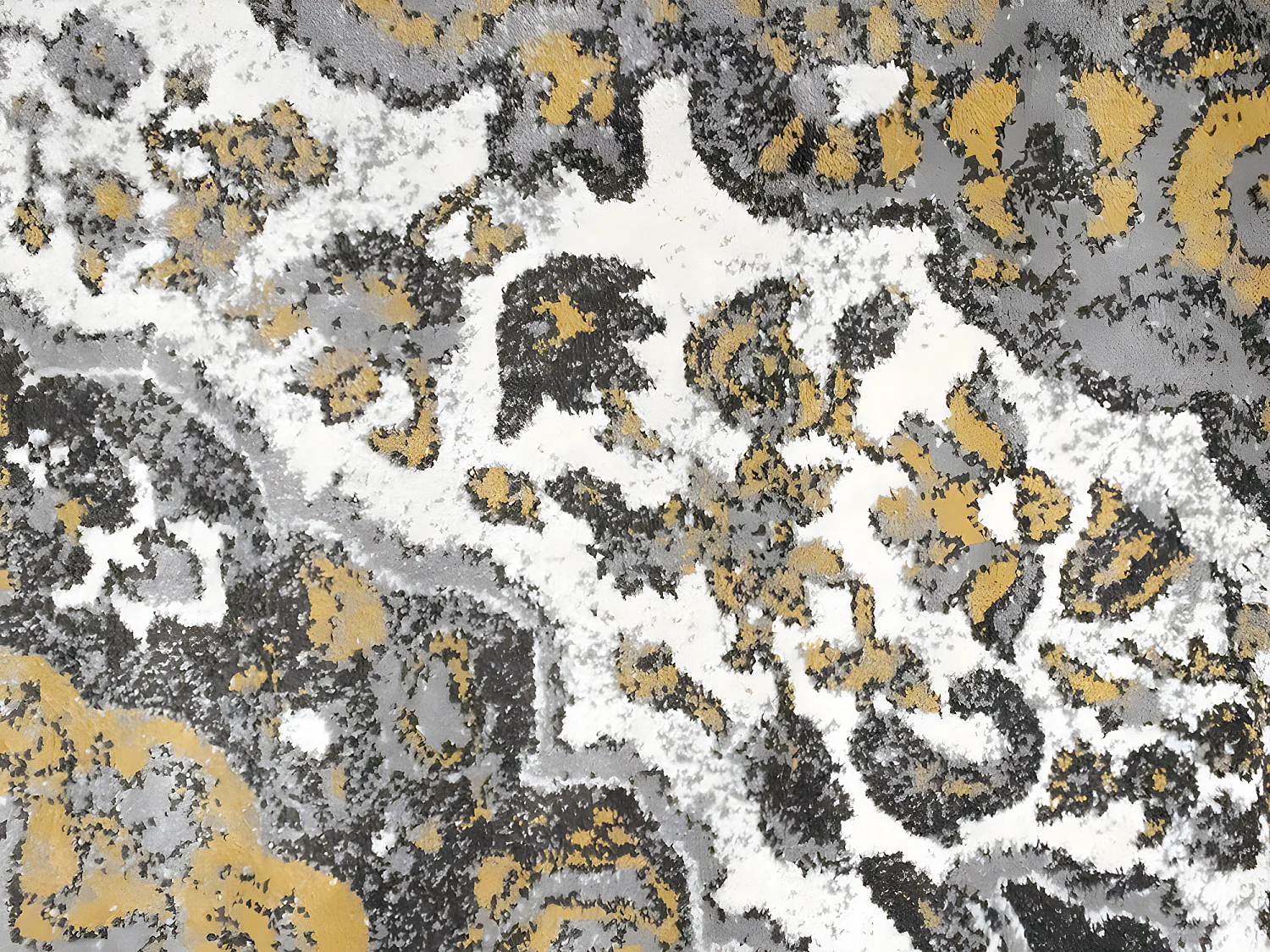 Tappeto 160 x 230 cm Beige e Giallo Vintage Orientale - AGRA