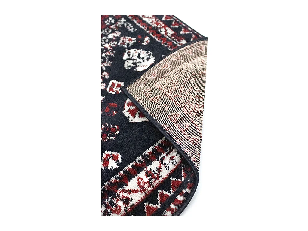 Tapijt Oosterse stijl SYLHET - 200x290cm - Rood en zwart