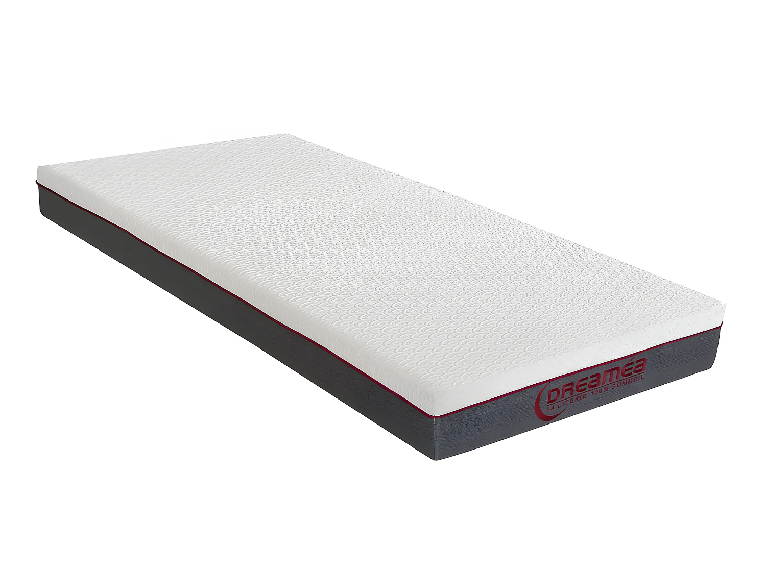 Elektrisch relaxbed met matras met vormgeheugen ATRIDE van DREAMEA - OKIN-motoren - eikenhout - 2 x 80 x 200 cm