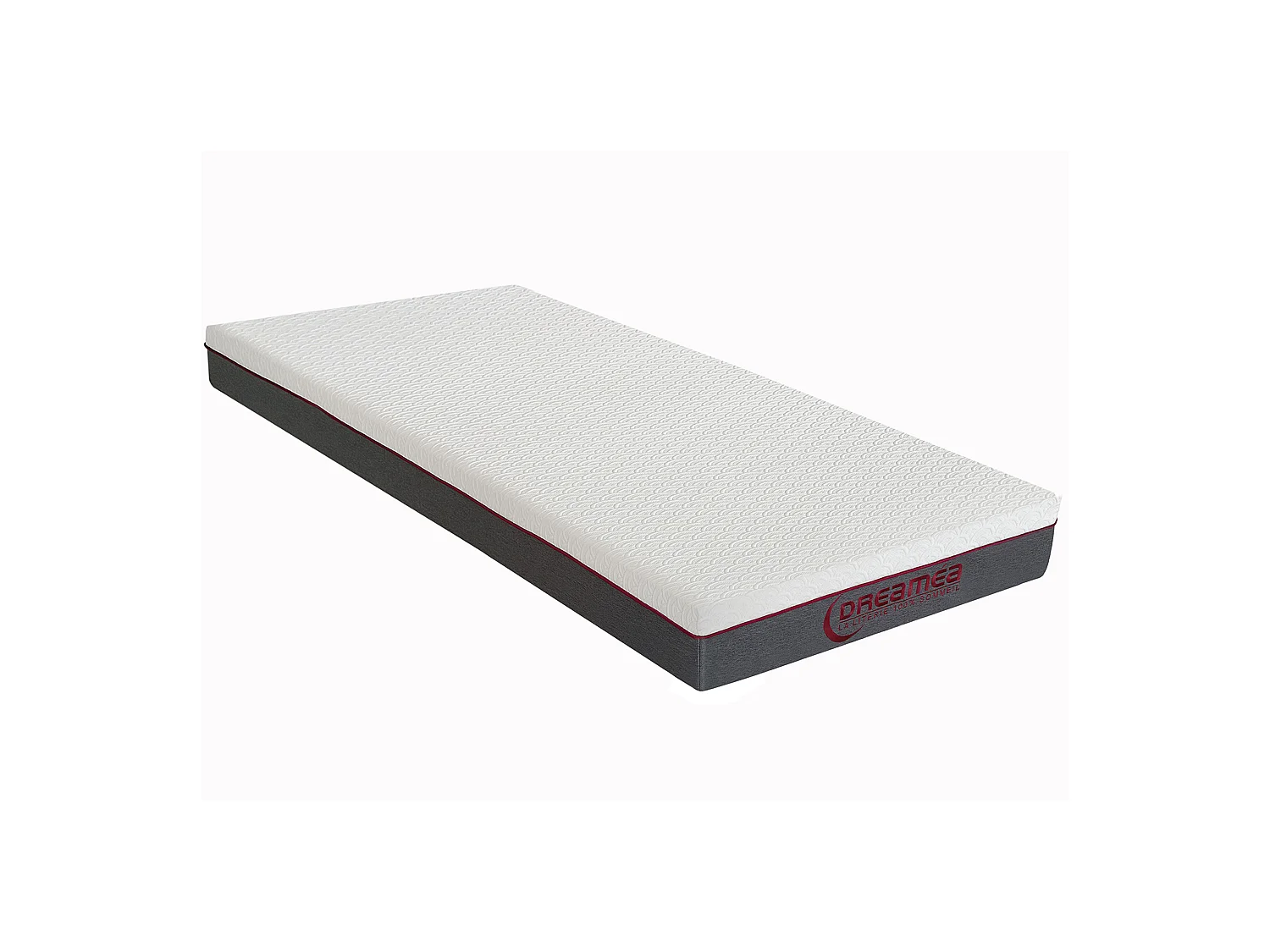 Elektrisch relaxbed met matras met vormgeheugen ATRIDE van DREAMEA - OKIN-motoren - zwart - 2 x 90 x 200 cm