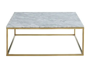 Salontafel vierkant wit