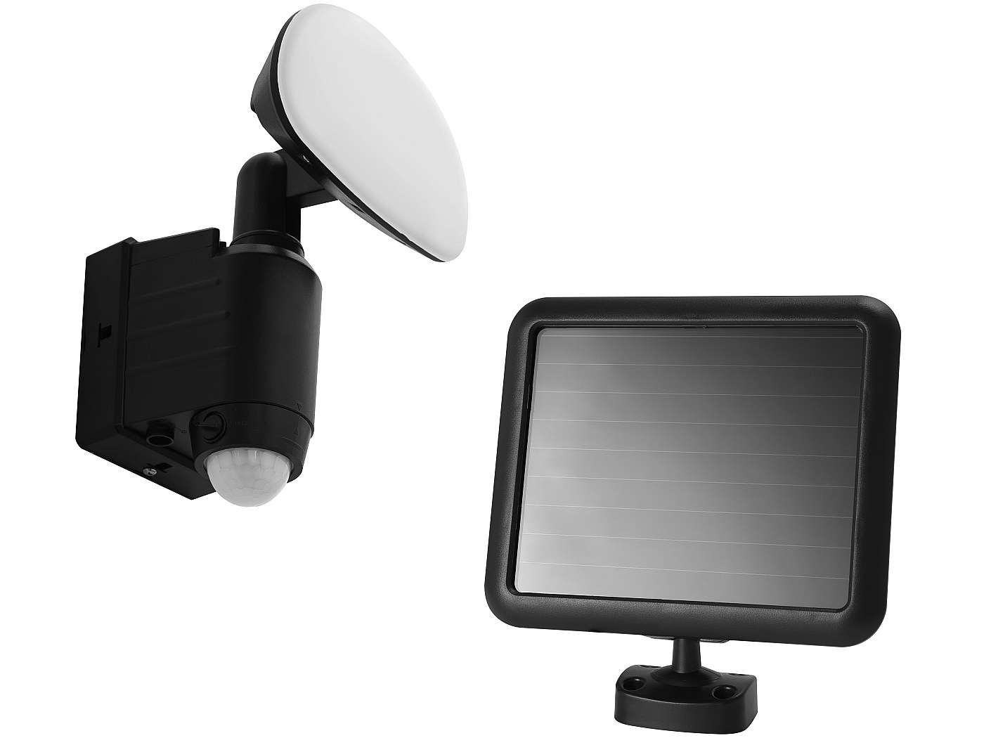 luce esterna a energia solare con rilevatore di movimento