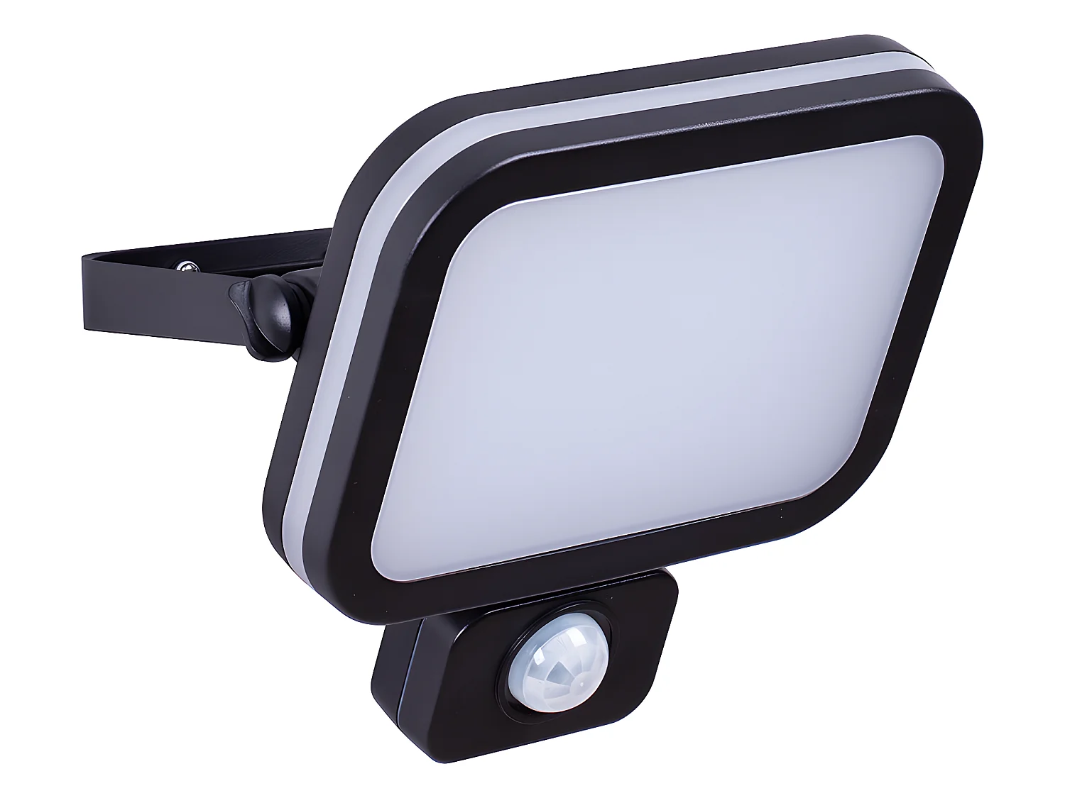 Projecteur solaire - 62 leds avec détecteur de mouvement VINCA - 500 Lumens - Noir