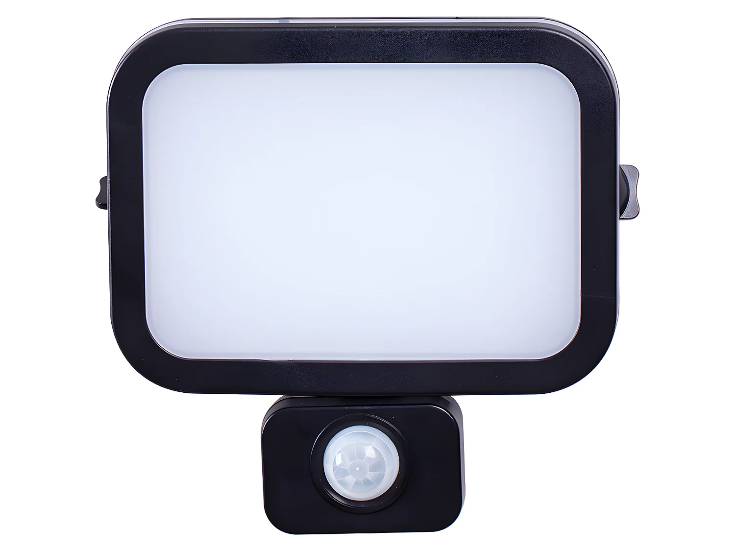 Proiettore a energia solare 62 LED con rilevatore di movimento 500 Lumen Nero - VINCA