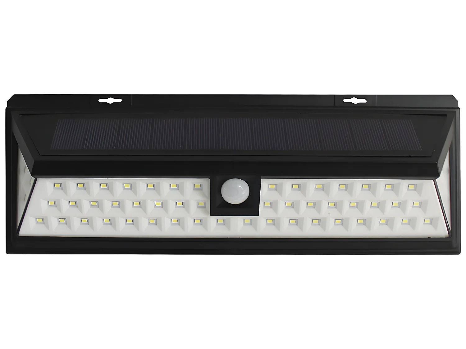 Projecteur solaire - 54 leds avec détecteur de mouvement DORIA - 500 Lumens - Noir