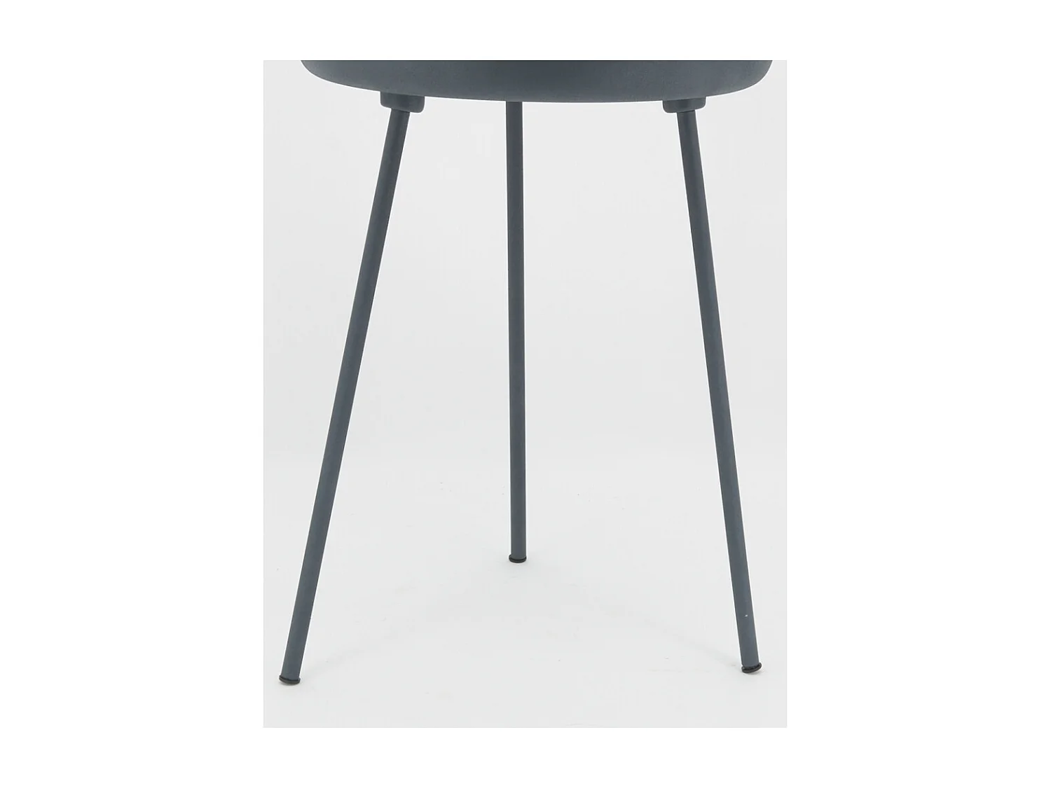 Table d'appoint ronde en métal