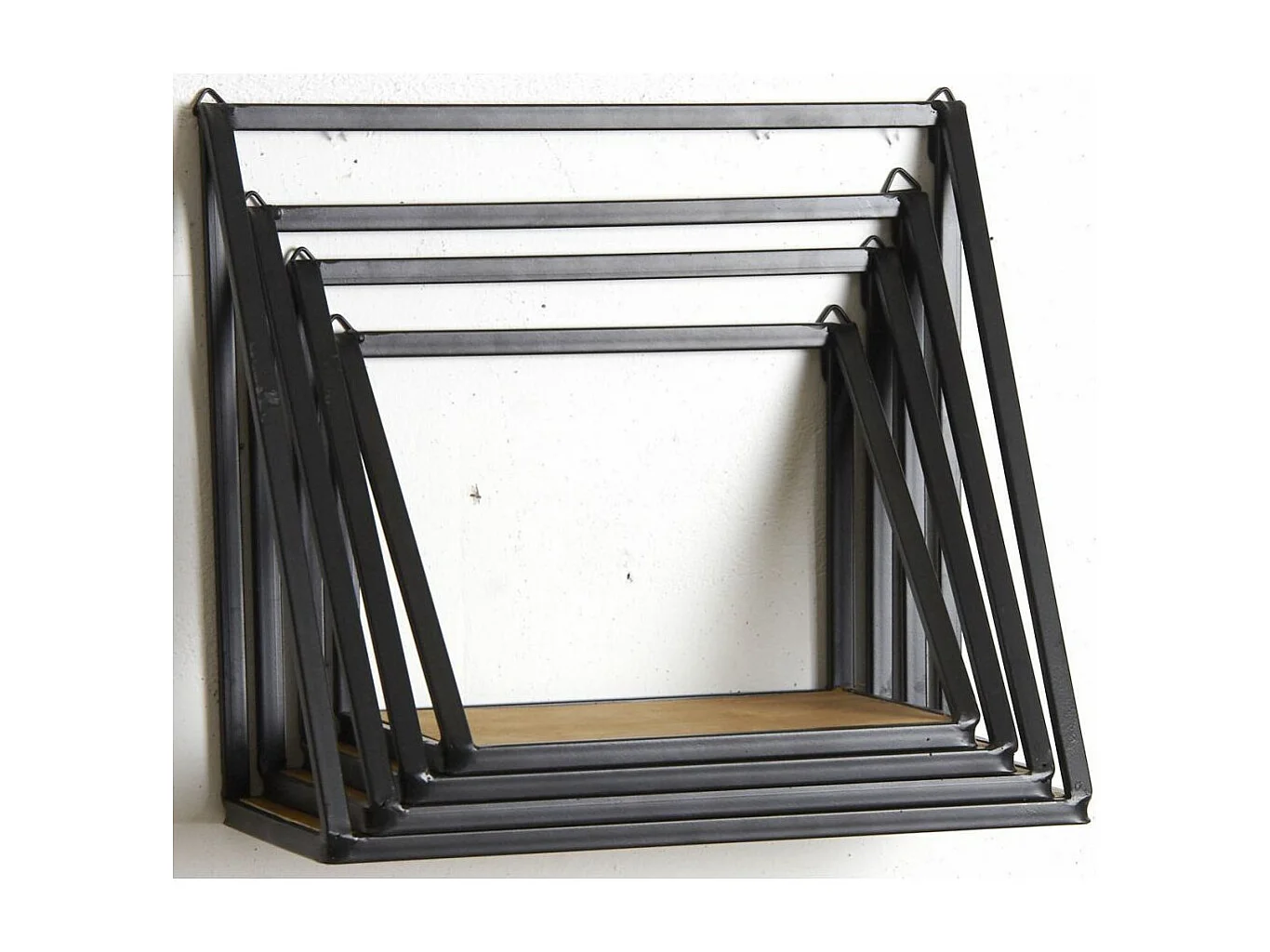 Étagères murales gigognes (Lot de 4)