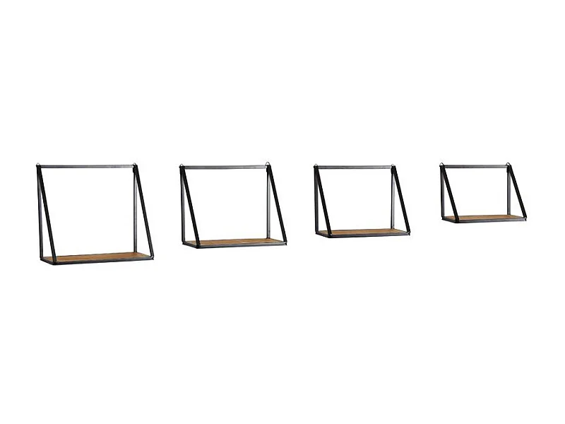 Étagères murales gigognes (Lot de 4)
