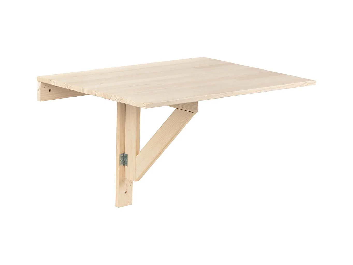 Etagère murale pliable en pin massif