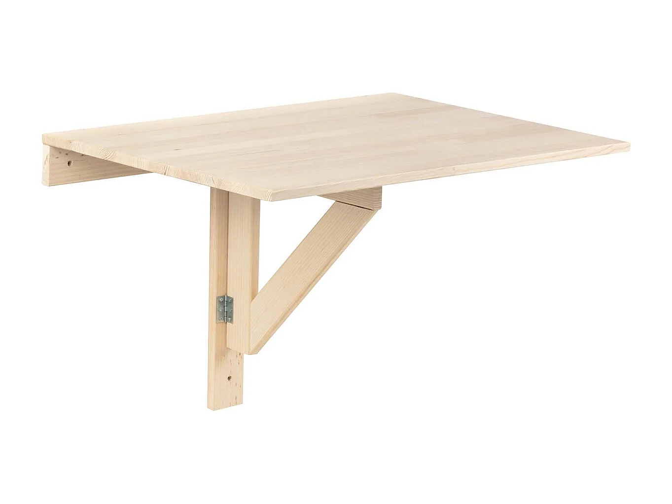 Etagère murale pliable en pin massif