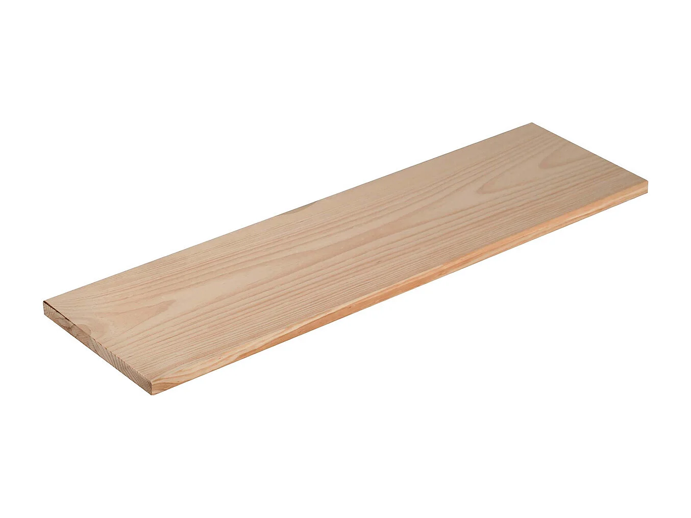 Etagère tablette murale en pin brut 90 x 25 cm