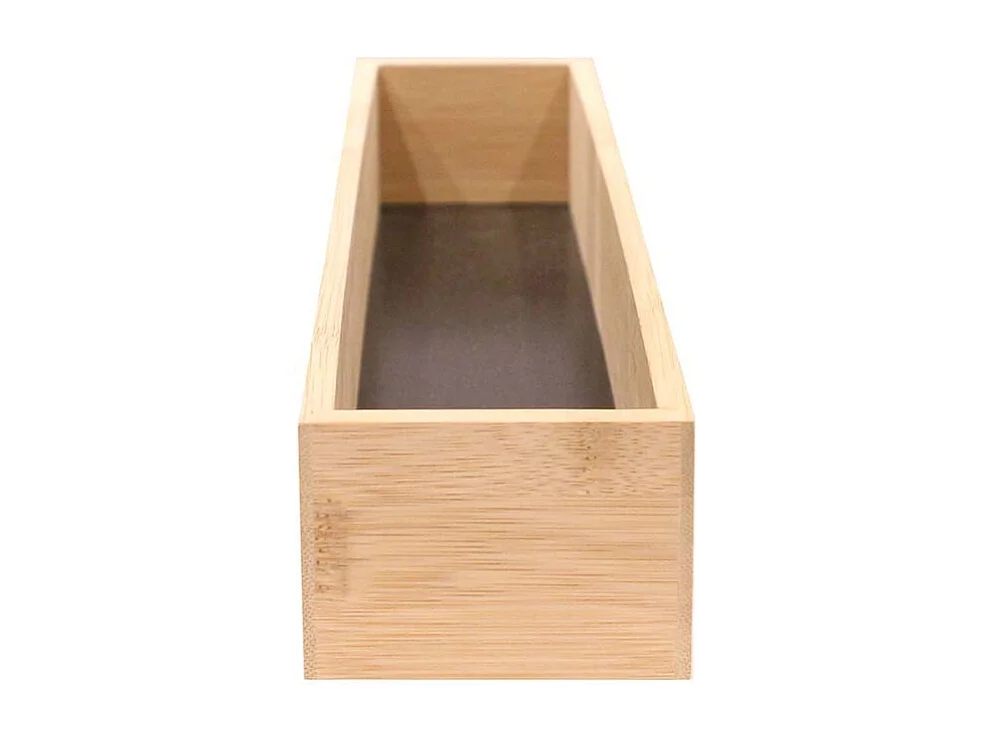 Rangement en bois pour tiroir fond noir (Lot de 2)