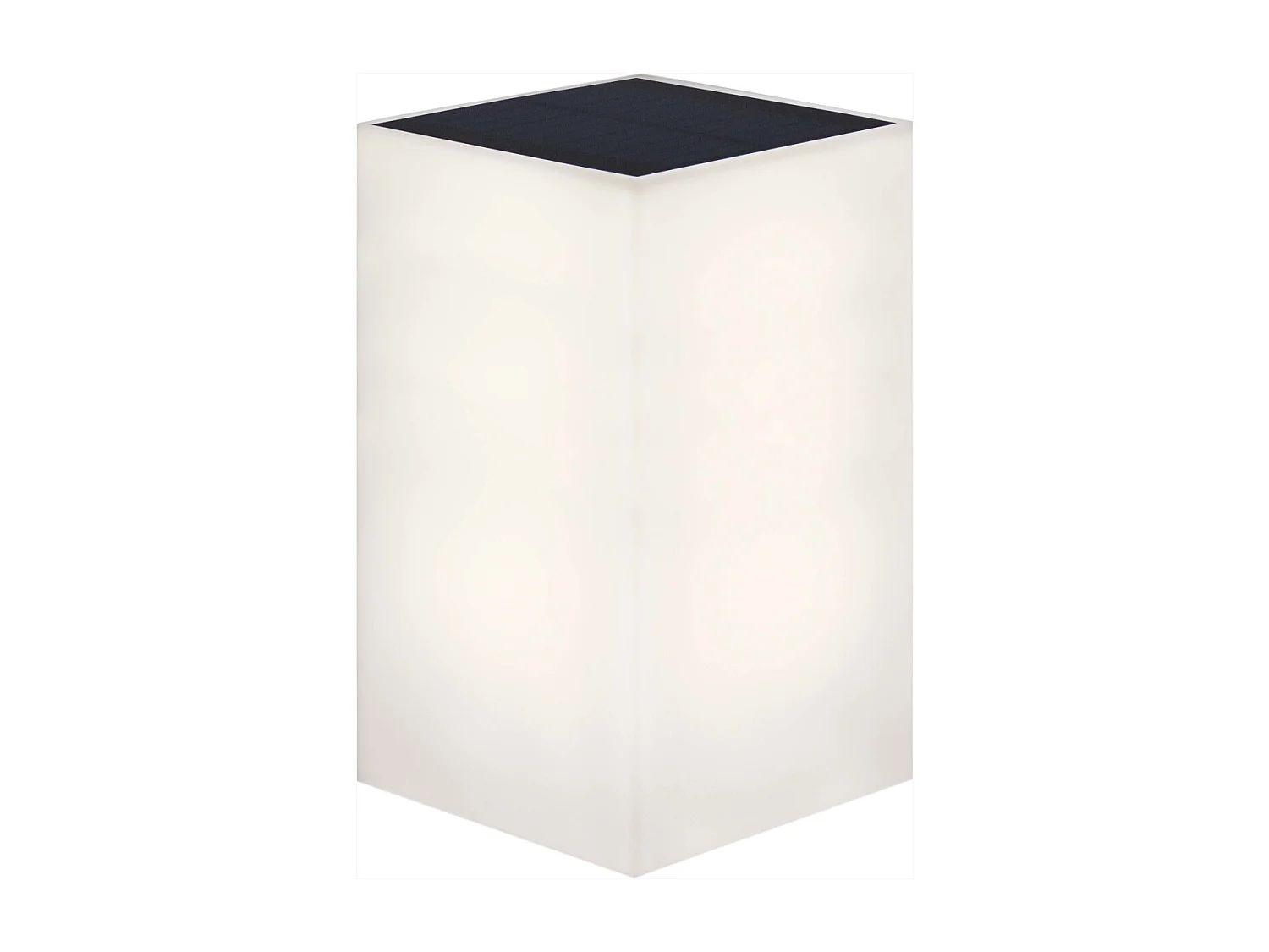 Applique murale recharge solaire Wally 18 x 18 x 18 cm