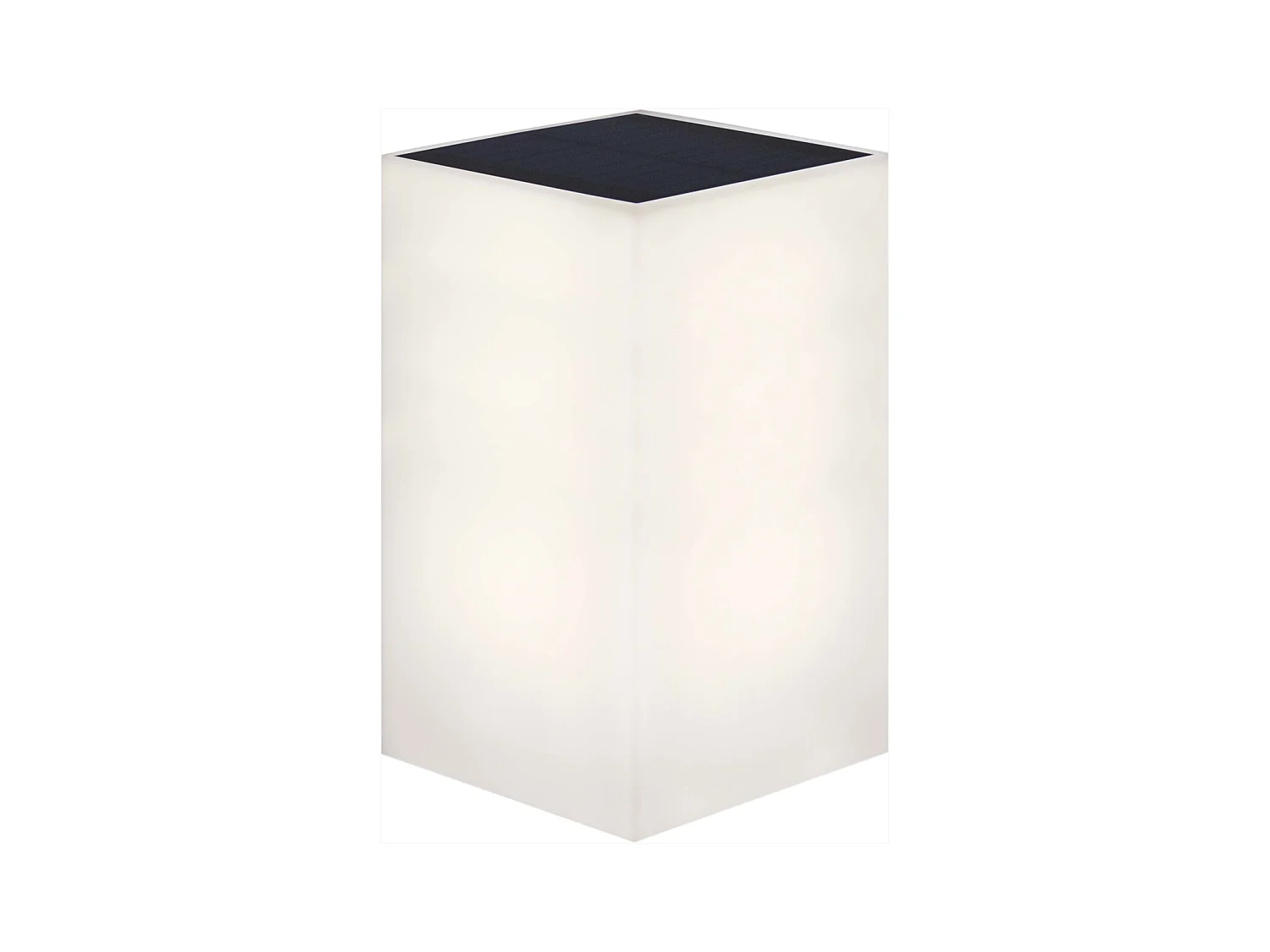 Applique murale recharge solaire Wally 18 x 18 x 18 cm