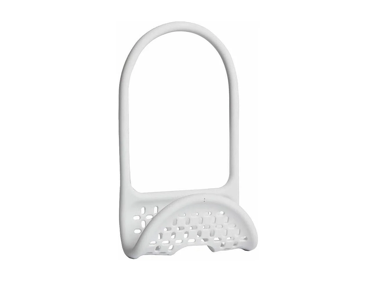 Support accessoires robinet Blanc
