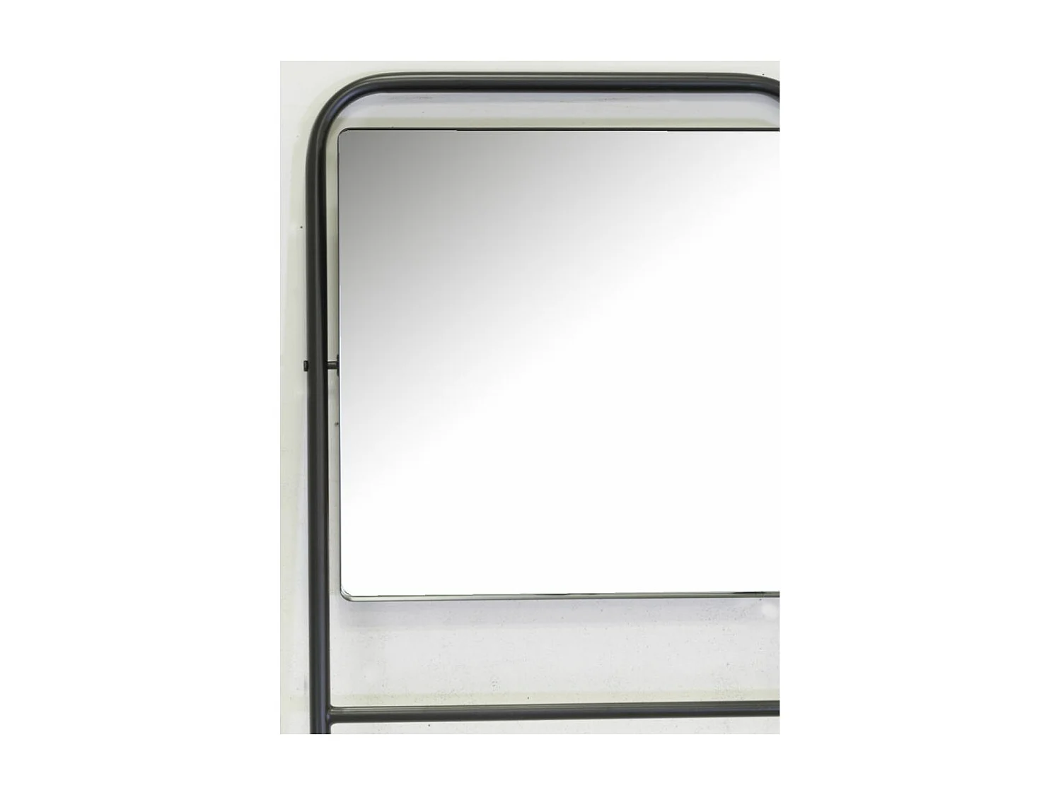 Miroir échelle en métal Porte serviette