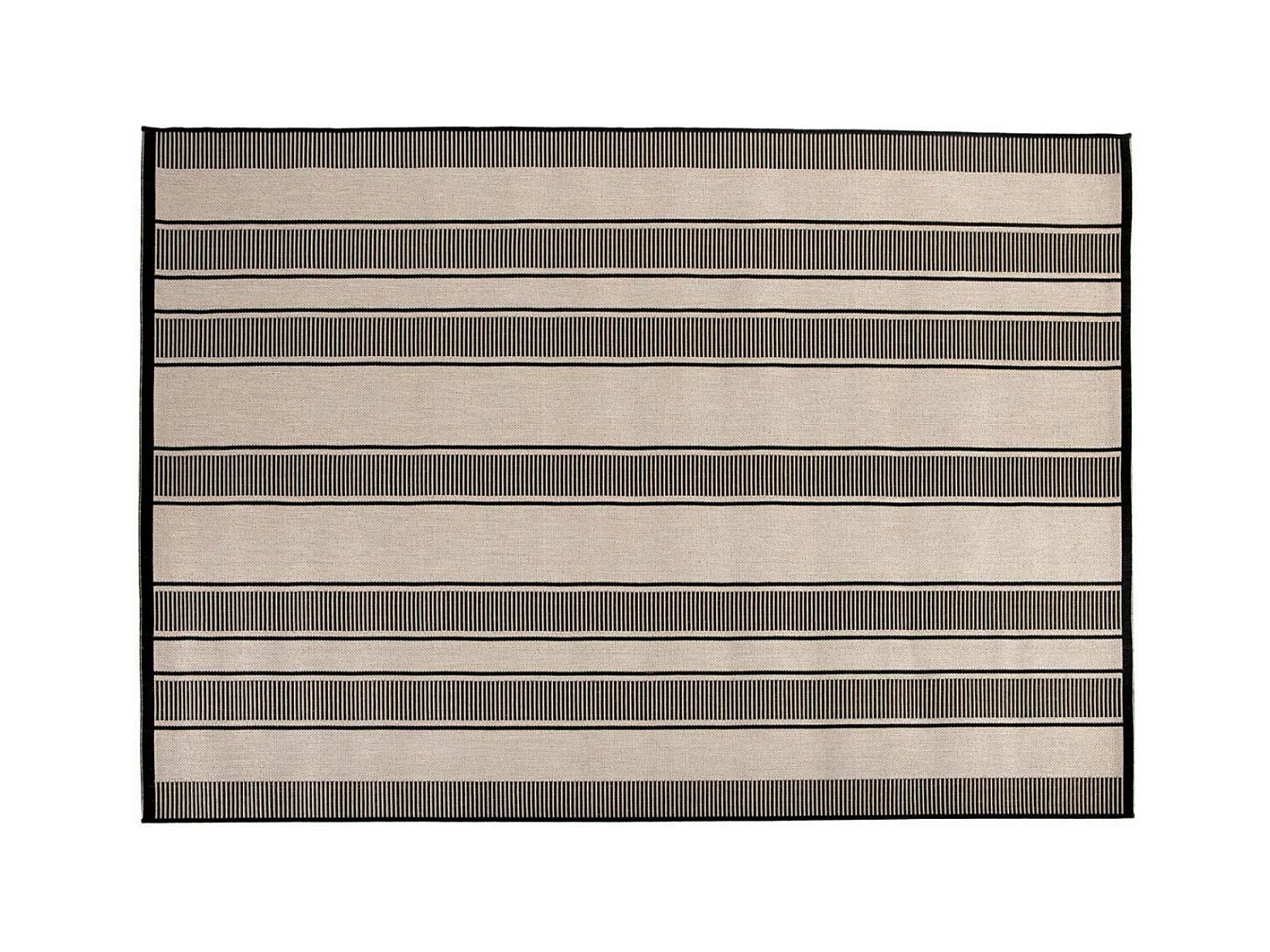 Tapis extérieur en polypropylène Paomia perle 120 x 170 cm