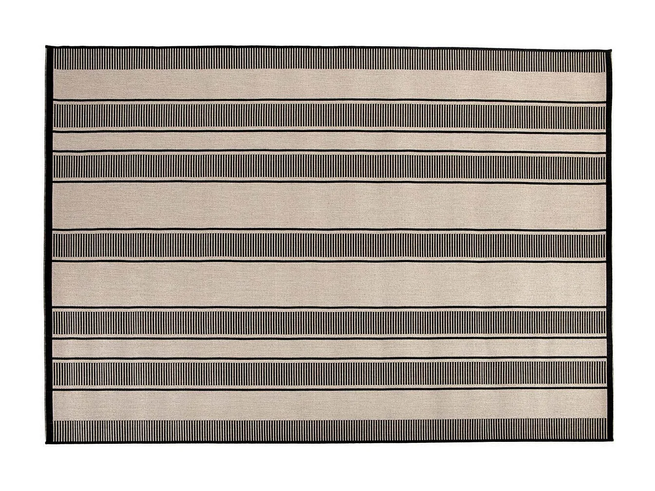 Tapis extérieur en polypropylène Paomia perle 120 x 170 cm