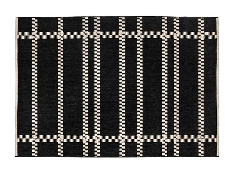 Tapis extérieur en polypropylène Paomia tonnerre 160 x 230 cm
