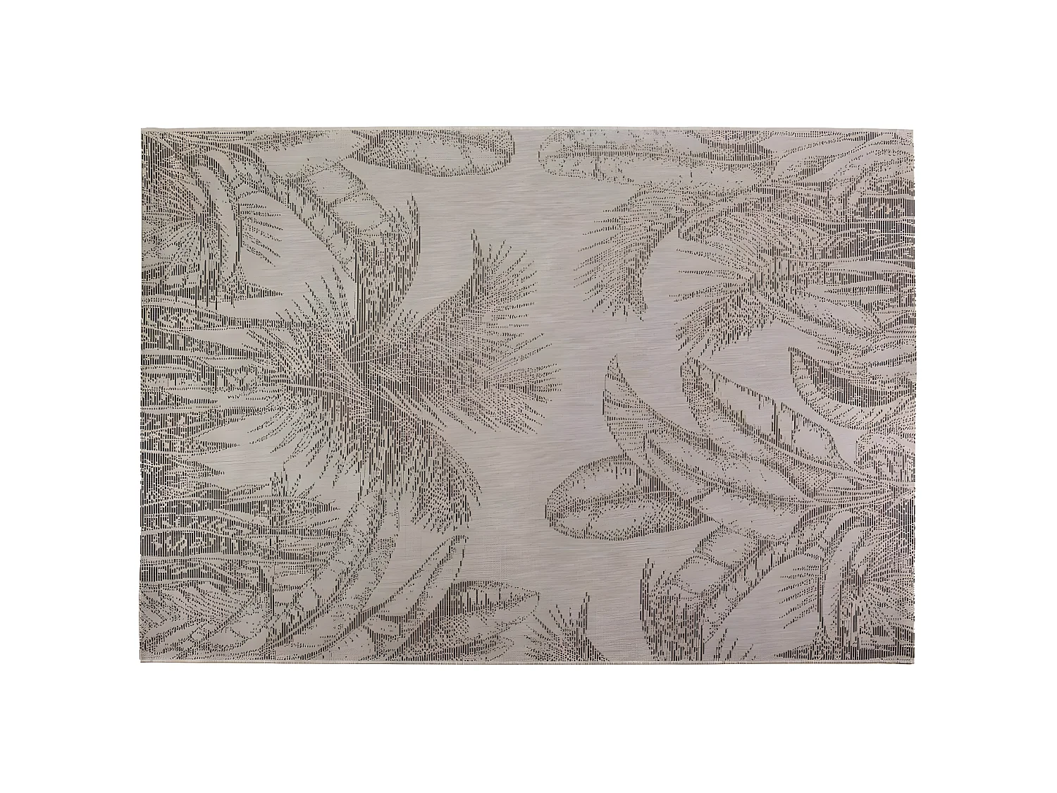 Tapis extérieur en polypropylène Bali perle 160 x 230 cm