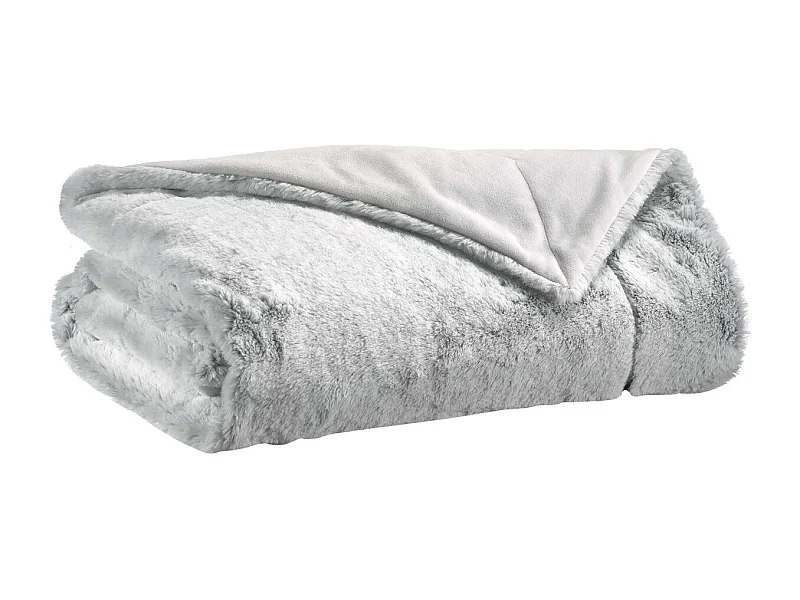 Plaid en polyester Kinta 160 x 130 cm Nuage