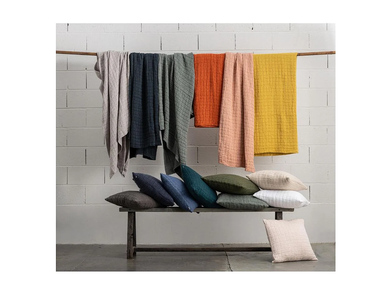 Plaid en coton Swami 200 x 130 cm