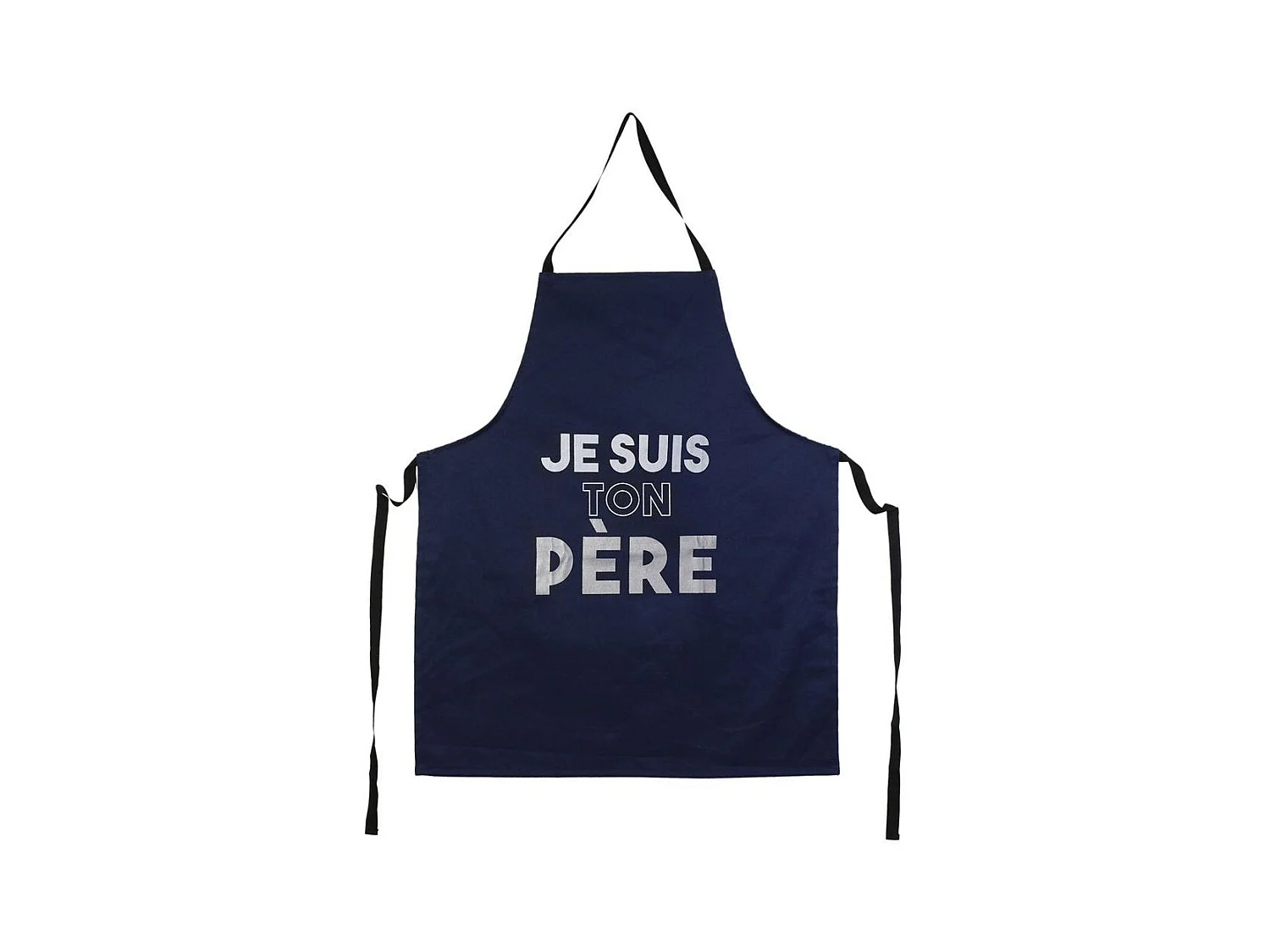 Tablier adulte en tissu Papa Bleu