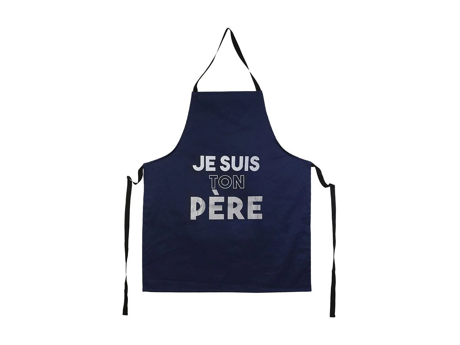 Tablier adulte en tissu Papa Bleu