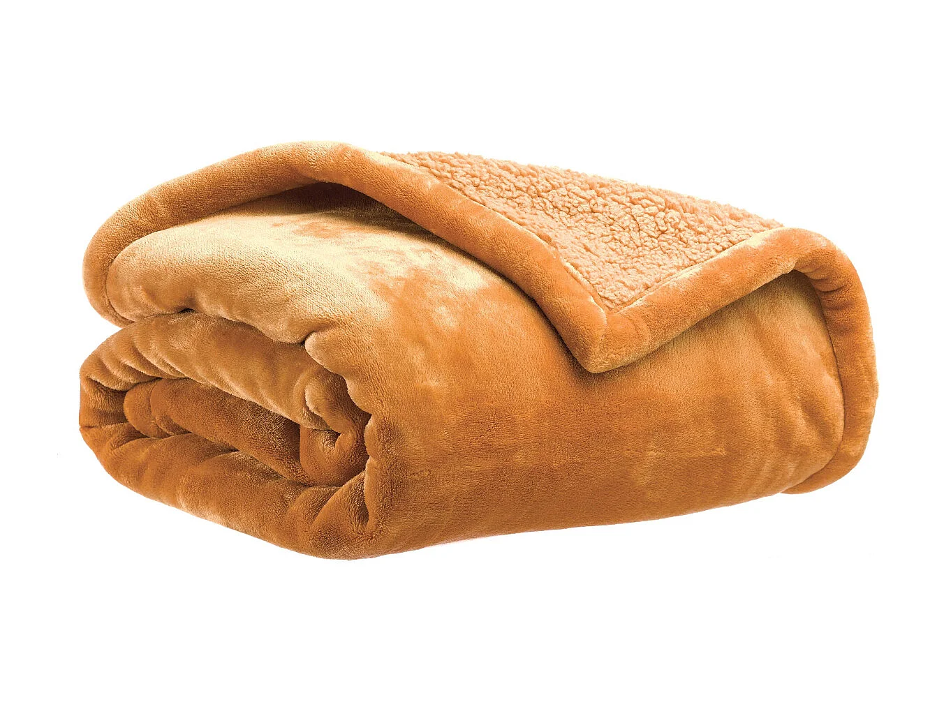 Maxi plaid en polyester Michka 220 x 180 cm