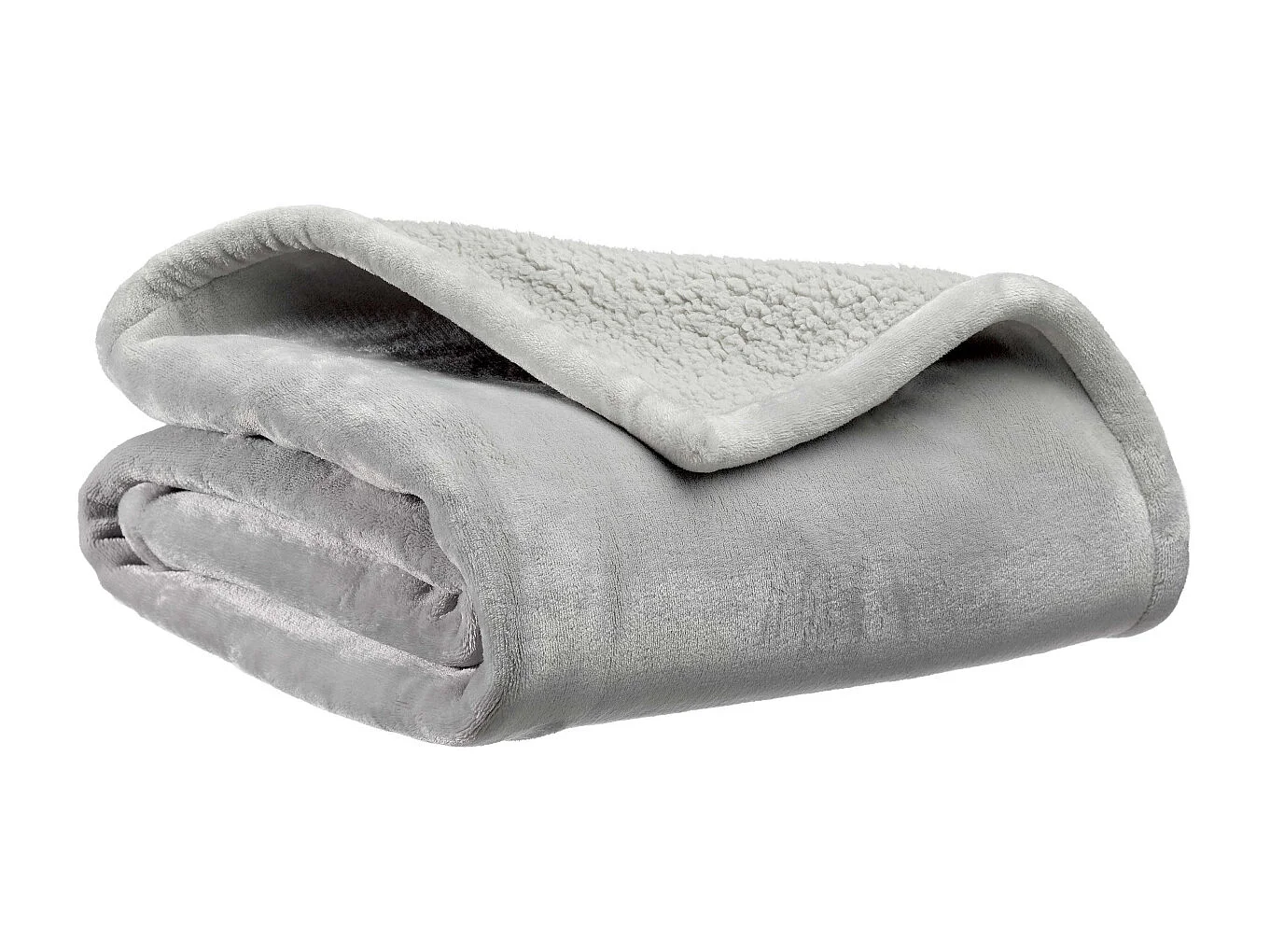 Maxi plaid de poliéster Michka 220 x 180 cm