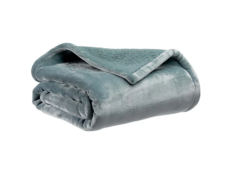 Maxi-Plaid aus Polyester Michka 220 x 180 cm