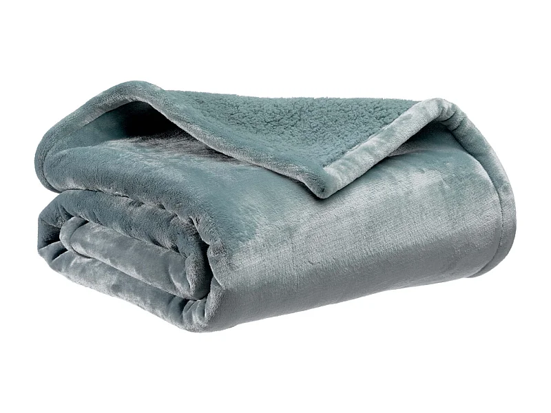 Maxi plaid en polyester Michka 220 x 180 cm