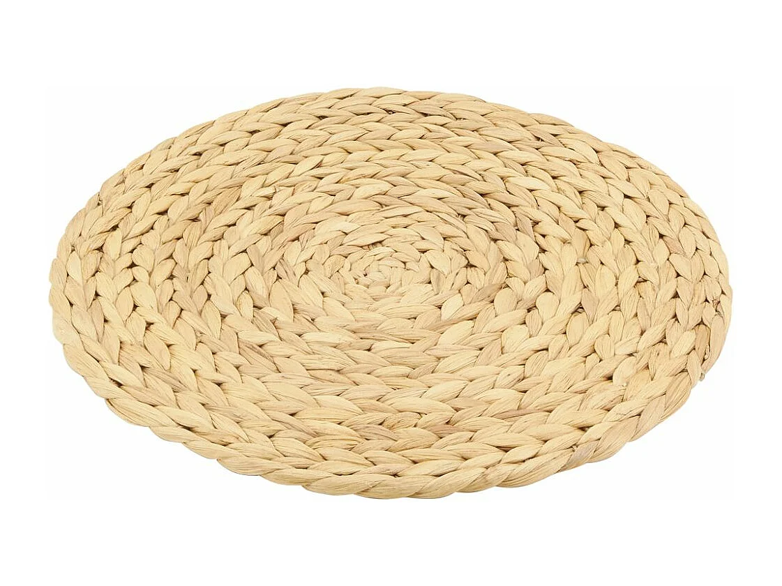 Sets de table ronds en jacinthe