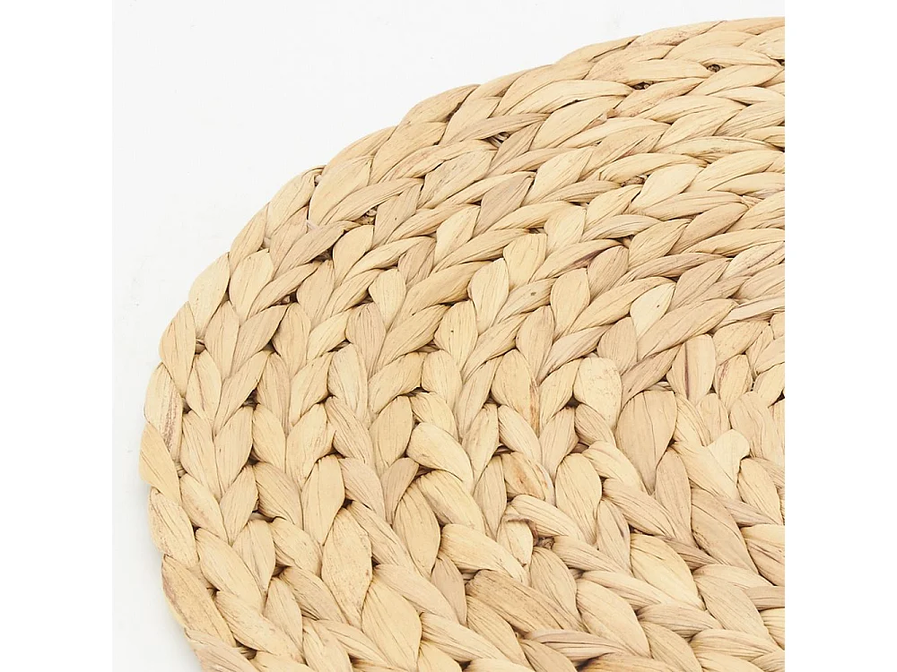 Sets de table ronds en jacinthe