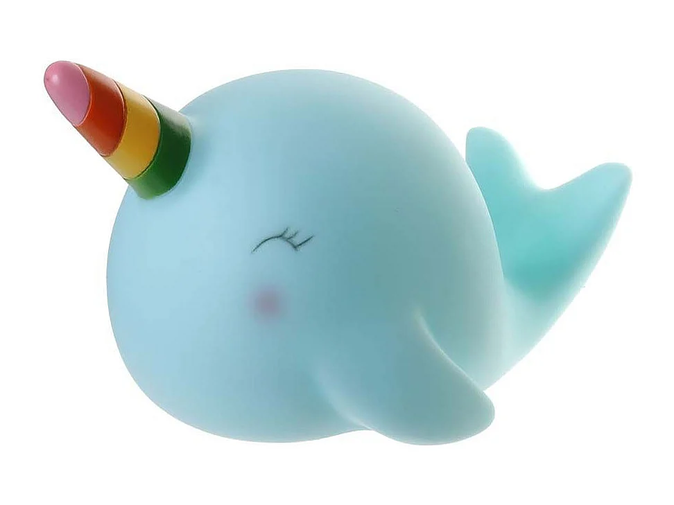 Veilleuse Baleine 21x13x13cm Bleu