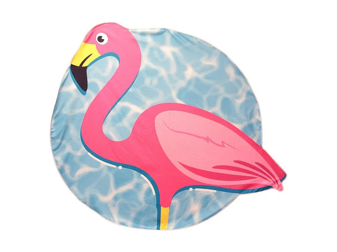 DRAP DE PLAGE 150CM FLAMANT M8