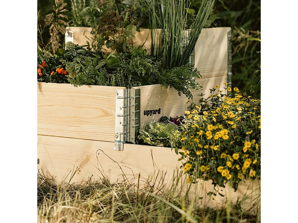 Carré potager 3 niveaux Stepped Bed 120 x 80 x 58.5 cm