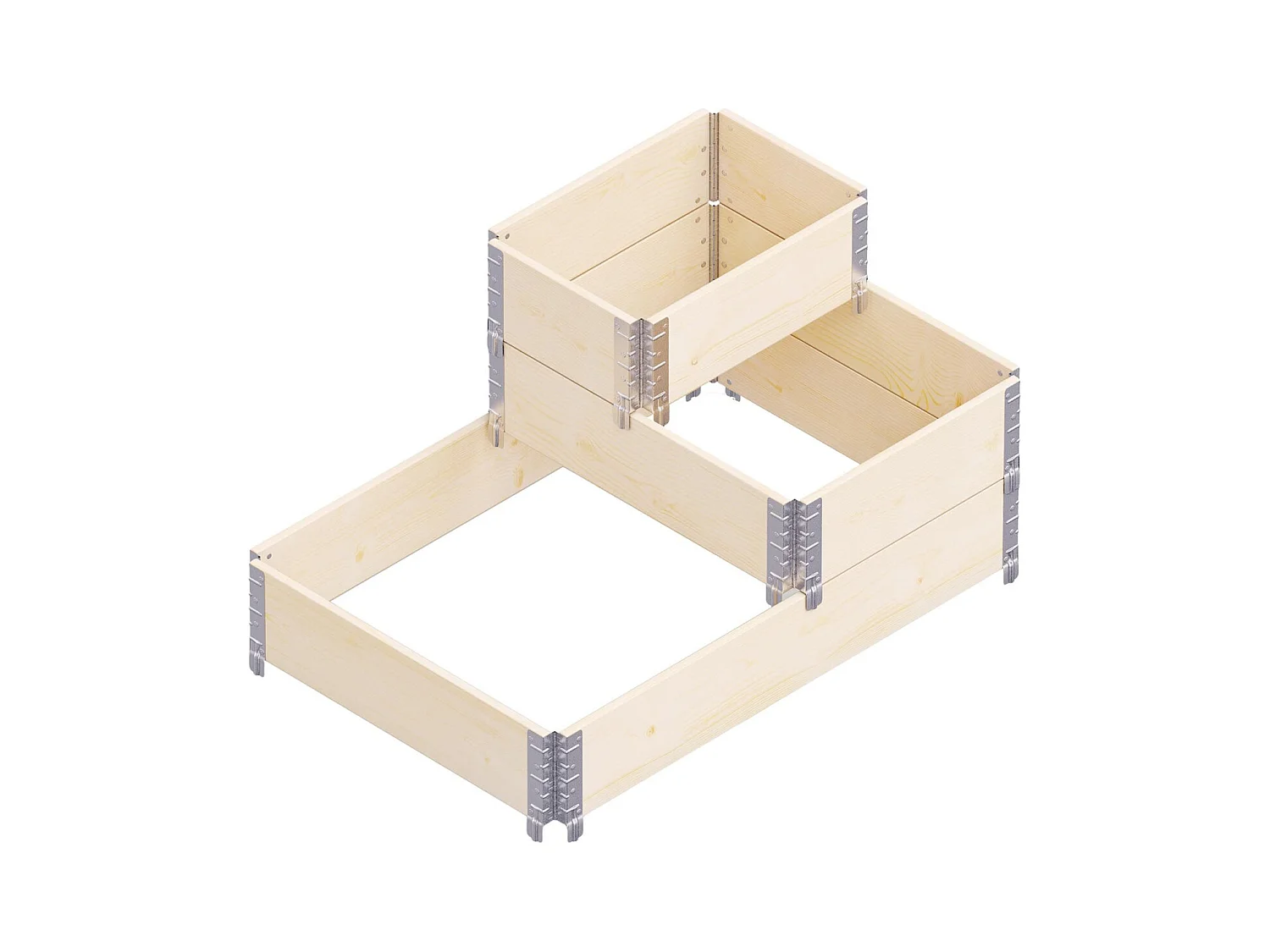 Carré potager 3 niveaux Stepped Bed 120 x 80 x 58.5 cm