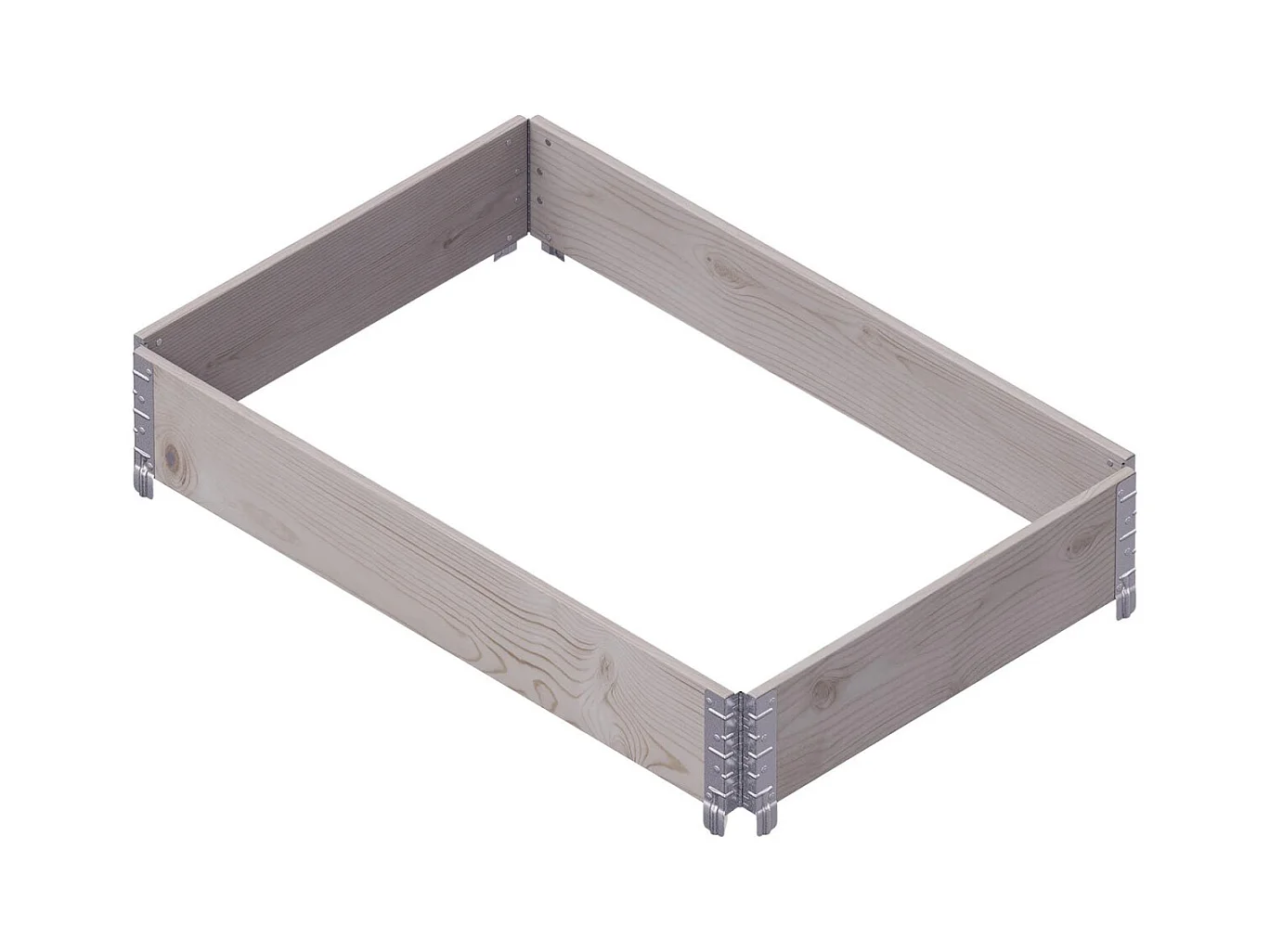 Carré potager Gardenbox 120 x 80 cm (Lot de 2)