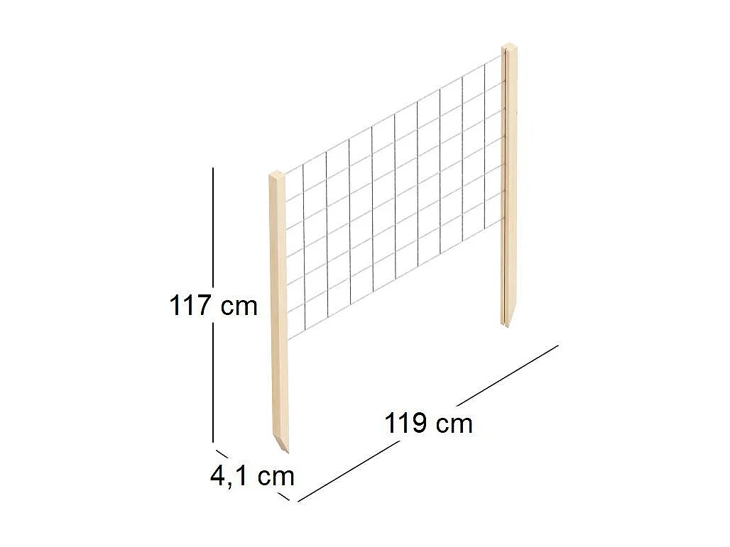 Treillis pour carré potager Gardenbox