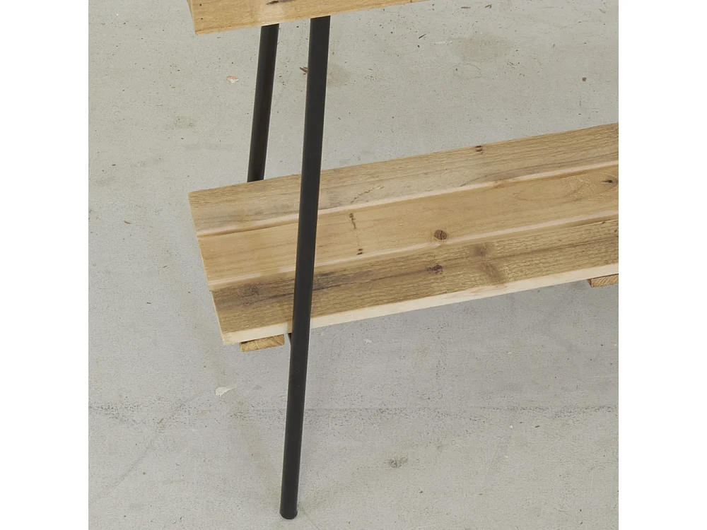 Potager sur pieds en bois recyclé