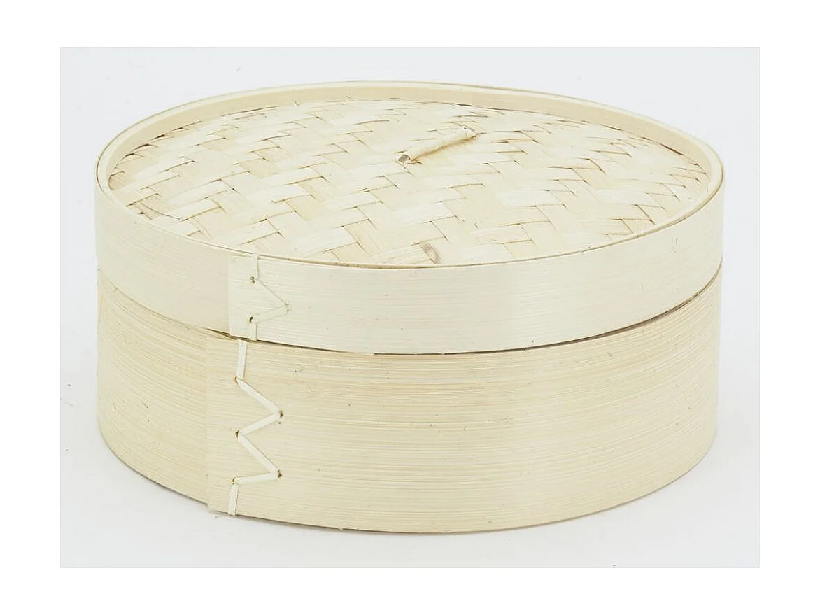 Cuit vapeur en bambou 3 étages Diamètre 23 cm