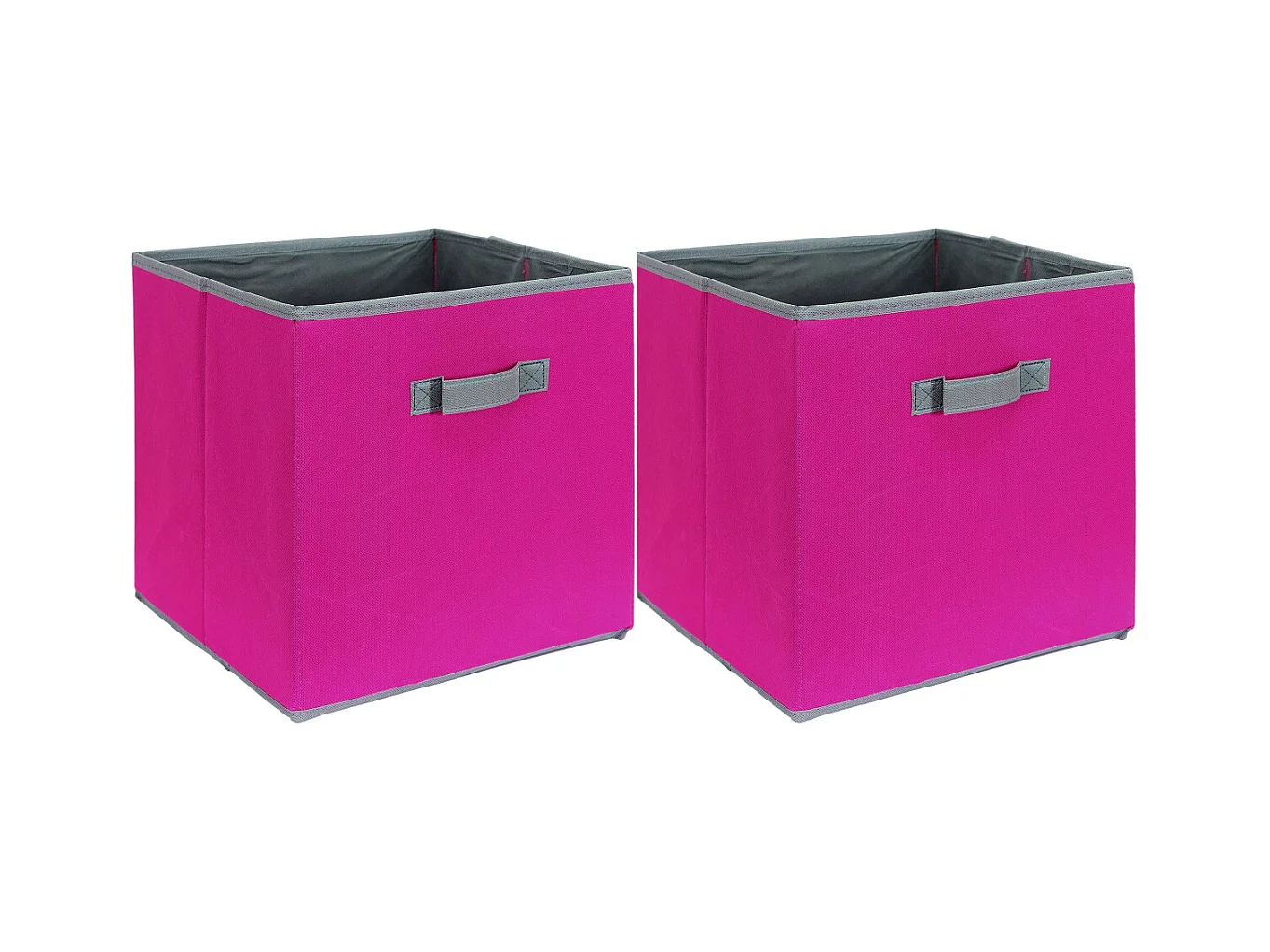Cube de rangement coloré 30 x 30 cm (Lot de 2)