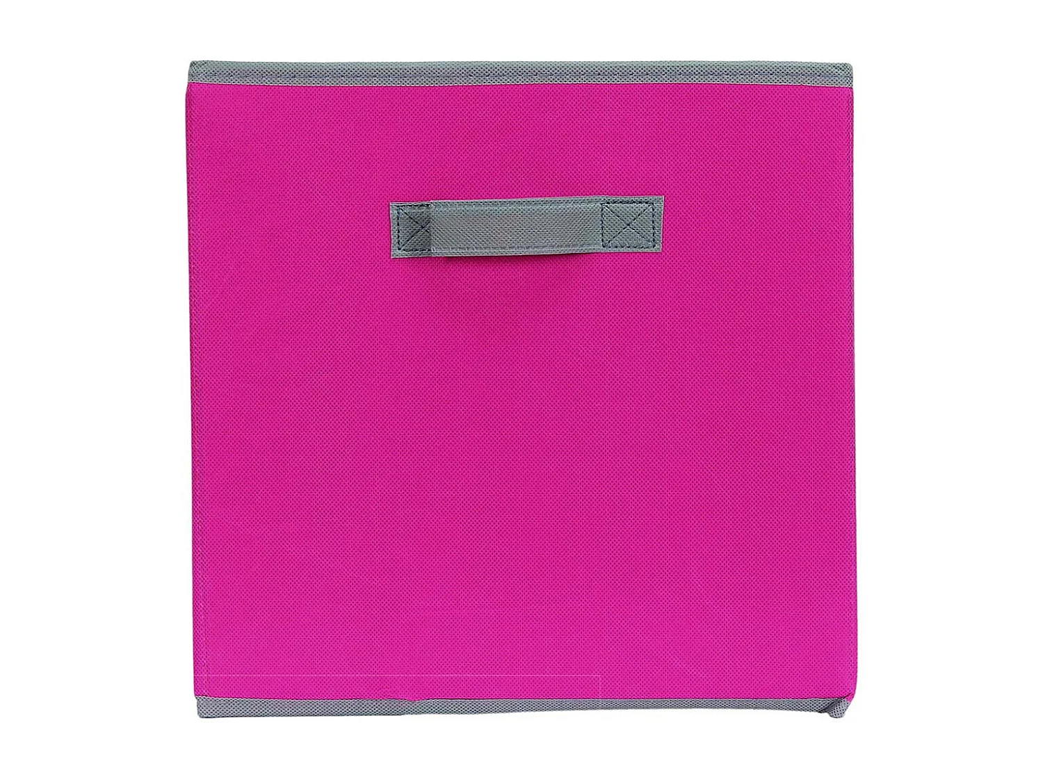 Cube de rangement coloré 30 x 30 cm (Lot de 2) fuschia