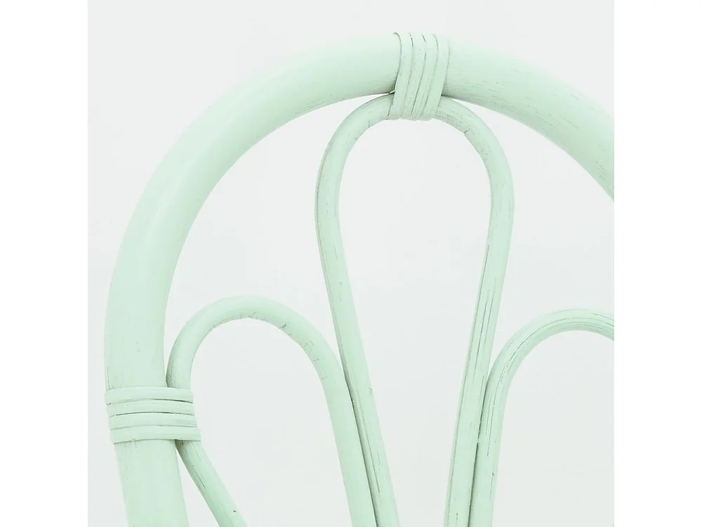 Fauteuil enfant en rotin Joseph Vert